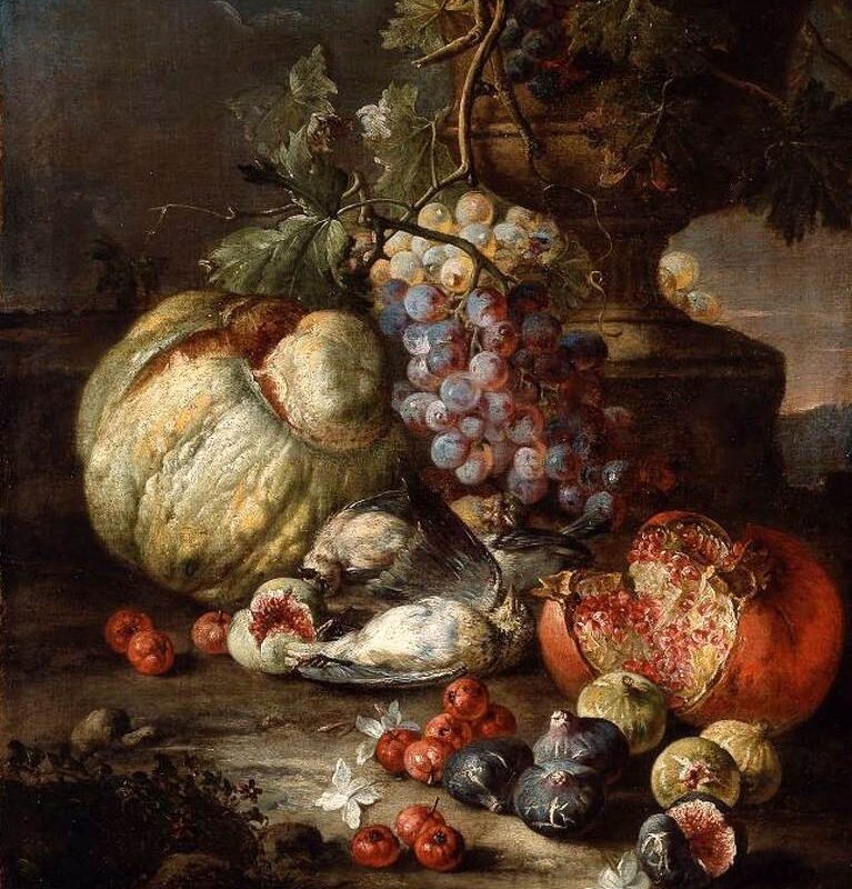 Fruit & Birds Landscape