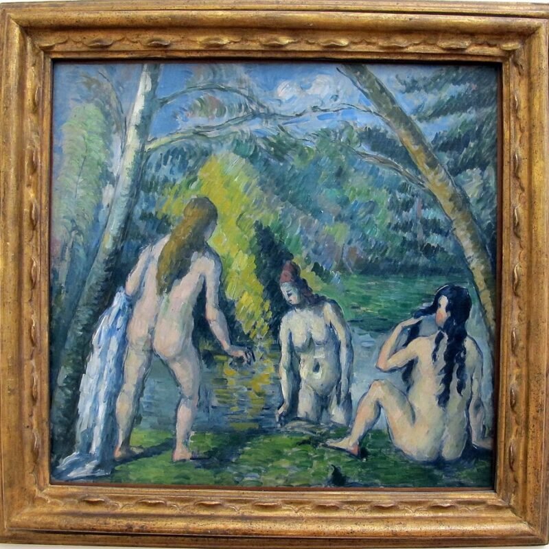 Three Bathers